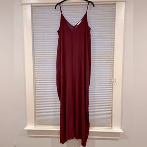 EUC Garnet Love Stitch Mila Maxi Dress Size M/L